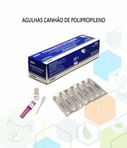 AGULHAS CANHÃO DE POLIPROPILENO