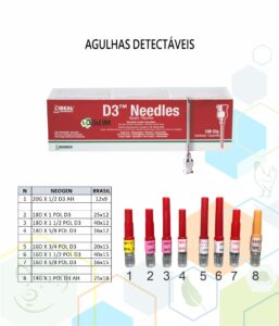 AGULHAS DETECTÁVEIS